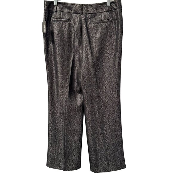 600 West Womens Size 12  Black Multi Wide-Leg Pants. NWT - Picture 12 of 12